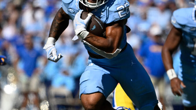 NCAA Football: Pittsburgh at North Carolina